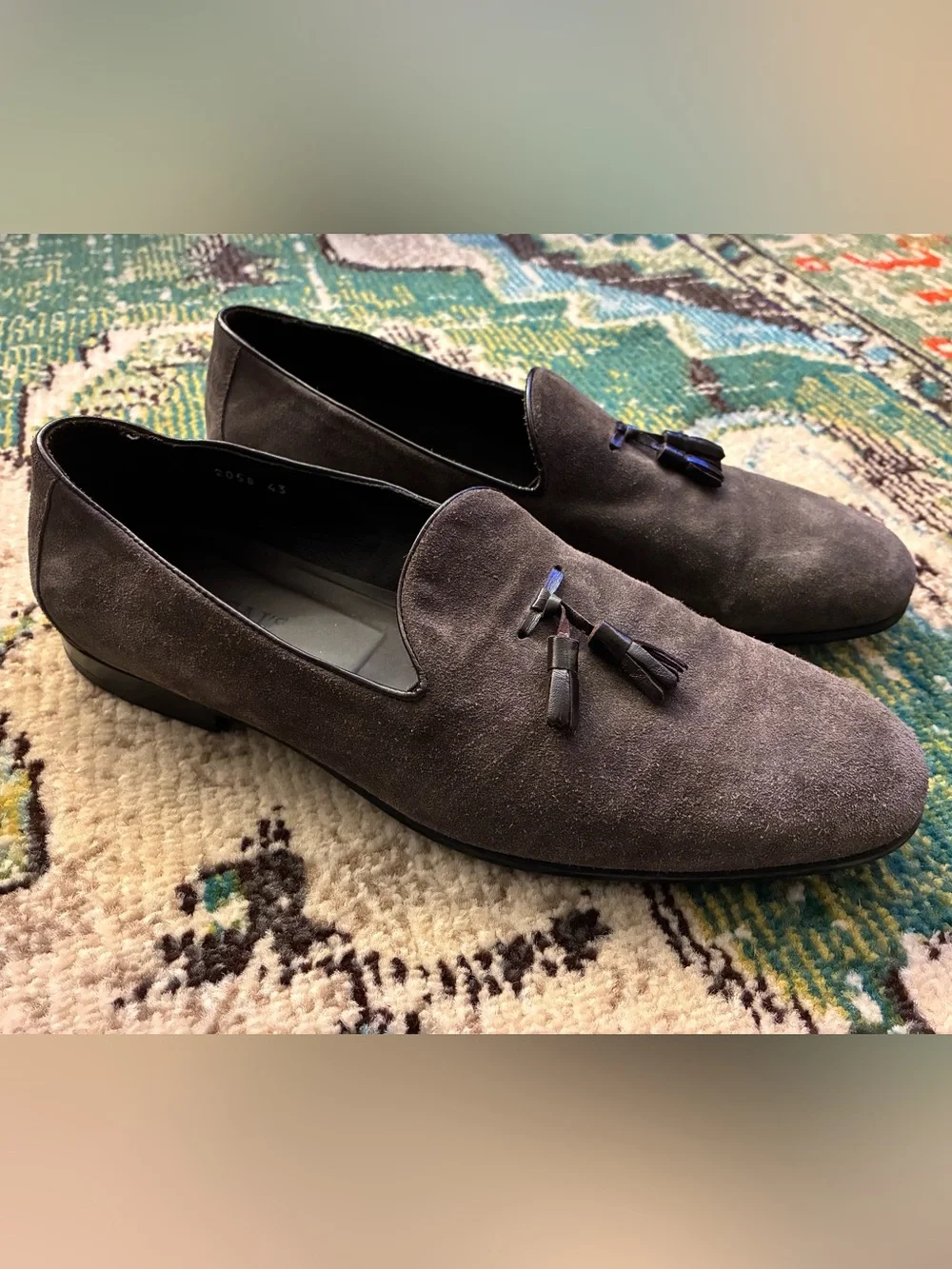 Doucal's Suede Tassel Loafers - Picture 3 of 9